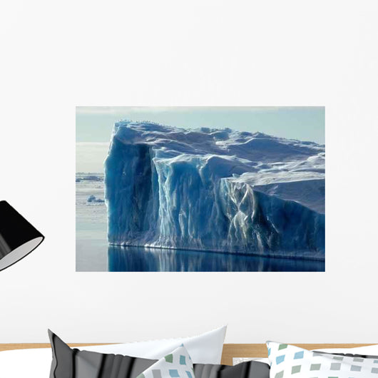 Blue Antarctic Iceberg Wall Decal