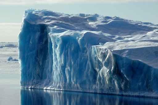 Blue Antarctic Iceberg Wall Decal