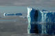 Two Blue Antarctic Icebergs Wall Decal