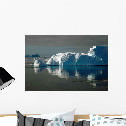 Iceberg Sunlight with Water Wall Decal
