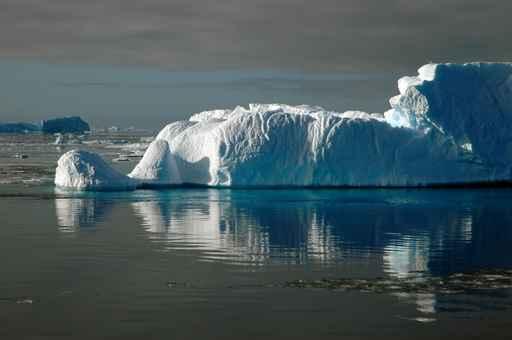 Iceberg Sunlight with Water Wall Decal