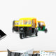 Rickshaws Wall Mural