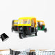 Rickshaws Wall Mural