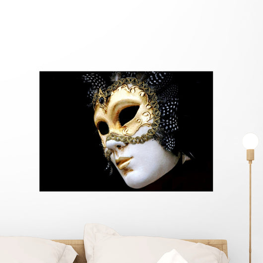 Venetian Mask Wall Decal