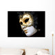Venetian Mask Wall Decal