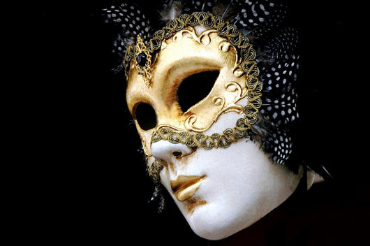 Venetian Mask Wall Decal