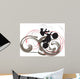 Biker illustration Wall Decal