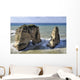 Pigeon Rocks. Raouche District, Beirut, Lebanon Wall Mural