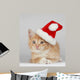 Christmas Kitten Wall Mural
