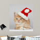 Christmas Kitten Wall Mural