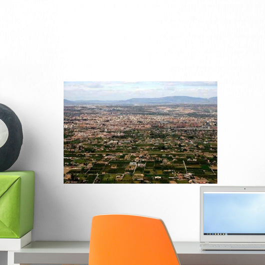 Panoramablick Ber Murcia Wall Decal