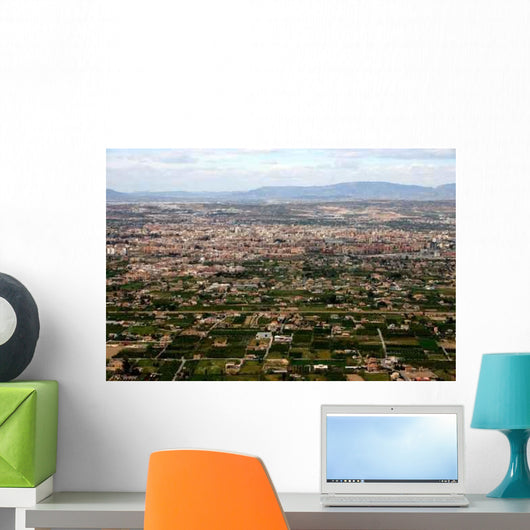 Panoramablick Ber Murcia Wall Decal