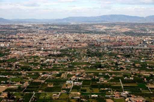 Panoramablick Ber Murcia Wall Decal