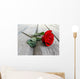 Rose Wood Wall Mural