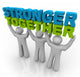 Stronger Together Wall Decal