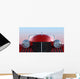 Red Retro Car Wall Decal