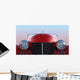 Red Retro Car Wall Decal