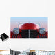 Red Retro Car Wall Decal