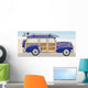 Surfer Station Wagon Wall Mural