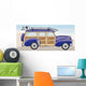 Surfer Station Wagon Wall Mural