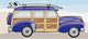 Surfer Station Wagon Wall Mural