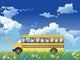 School bus Wall Mural