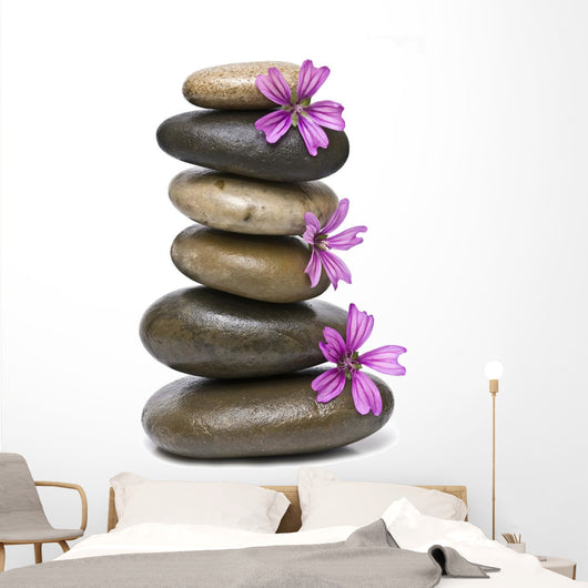 Zen Spa Stack Stones Wall Decal – Wallmonkeys