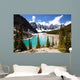Moraine lake in Canada Wall Mural