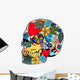Skull Wall Decal
