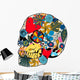 Skull Wall Decal