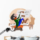 Monkey Pianist Wall Decal