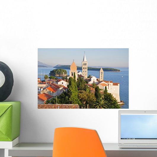 holiday on rab Wall Mural