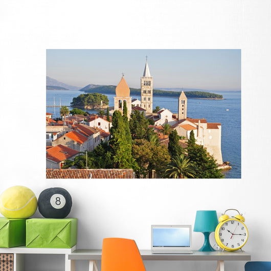 holiday on rab Wall Mural