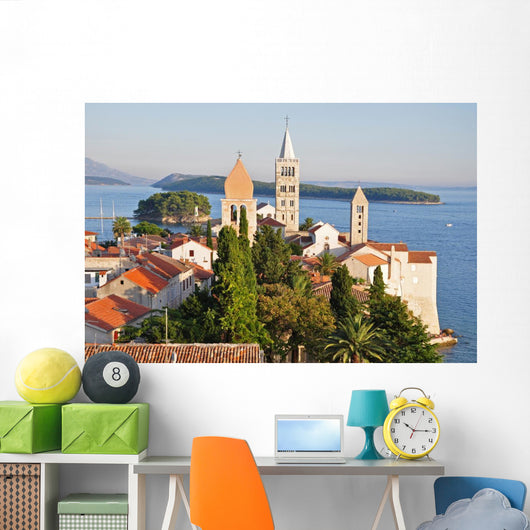 holiday on rab Wall Mural