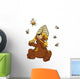 Bear Honey Bees Bees Nest Queen Bee Wall Decal
