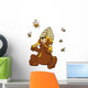 Bear Honey Bees Bees Nest Queen Bee Wall Decal