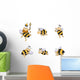 Bienen, BienenkÃ¶nigin, Dronen, bÃ¶se, stechen, Insekten Wall Decal