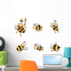 Bienen, BienenkÃ¶nigin, Dronen, bÃ¶se, stechen, Insekten Wall Decal