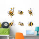 Bienen, BienenkÃ¶nigin, Dronen, bÃ¶se, stechen, Insekten Wall Decal