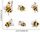 Bienen, BienenkÃ¶nigin, Dronen, bÃ¶se, stechen, Insekten Wall Decal