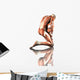 Male Kneeling Anatomy Wall Decal