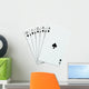 Straight flush spades Wall Decal