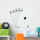 Straight flush spades Wall Decal