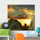 Climber Sunset Wall Decal Design 2