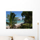 Plage Praslin Wall Decal