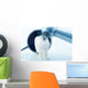 Healthy teeth concept. Real human wisdom tooth and  dental tools Wall Mural