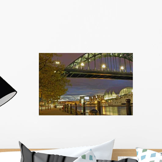 Newcastle Quayside Wall Decal