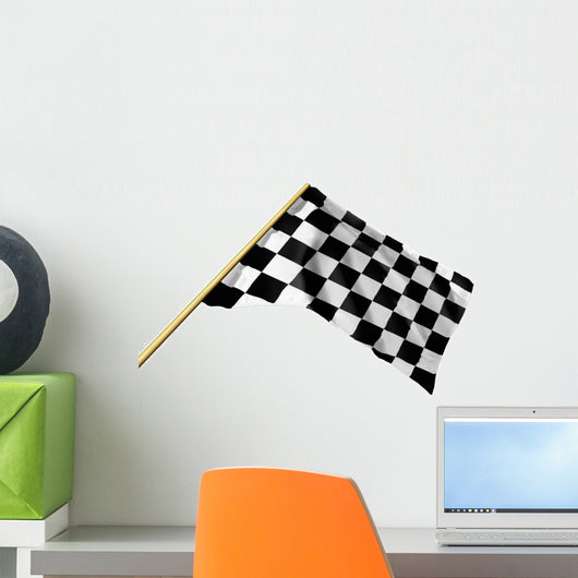 Racing flag Wall Decal