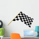 Racing flag Wall Decal