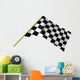 Racing flag Wall Decal